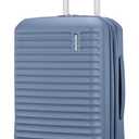 American Tourister Stratum 3.0 Carry-On Spinner, Airline Approved, Durable Hardside Luggage, Expands 1.5", RightHeight™ Adjustable Handle, Elemental Blue
