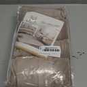 H.VERSAILTEX Dining Chair Covers Stretch for Dining Room Set of 4 Parson Chair Slipcovers Protectors, Soft Thick Solid Velvet Fabric Washable, Taupe