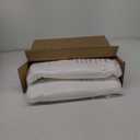 Amazon Basics Down Alternative Pillow for Back Side Sleepers, Medium Density, Standard Size, 26" x 20", 2-Pack, White