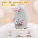 BARERUN Kids Canvas Shoes Running Shoes for Girls Boys Wide Toe Box Barefoot Toddler Sneakers Girls Boys School Shoes Non-Slip Toddler Tennis Shoes (White)