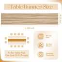 10 Pack Beige Cheesecloth Table Runner 17x108 Inch Boho Gauze Cheese Cloth Table Runners for Wedding Party Baby Shower Birthday Home Decor