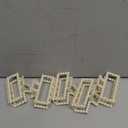 5 PCS Simulated Pearl Hair Claw Clips for Women | Multi-Use Barrettes for Thin Hair with Non-Slip Strong Hold | Barrettes for Thick & Curly Hair Accessories | Flat Claw Clips for Women, Off-White