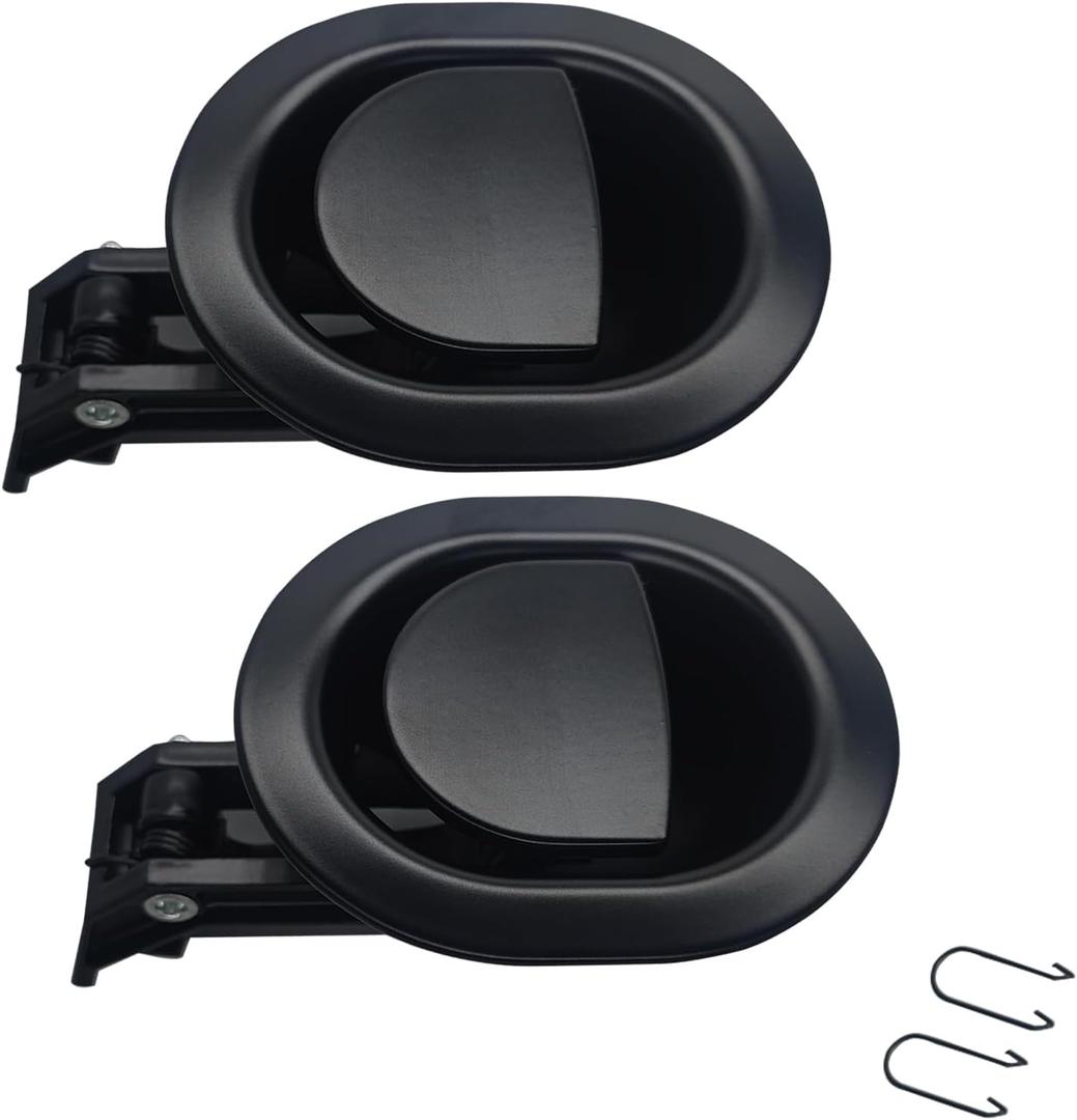 Heavy-Duty Metal Recliner Pull Handle Replacement. Repair Mechanism Parts Compatible with Ashley Lazy Boy and Most Recliner Brands Couch Sofa Chair Furniture (2 Set)