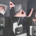 2 PCS Automatic Toothpas Organizer