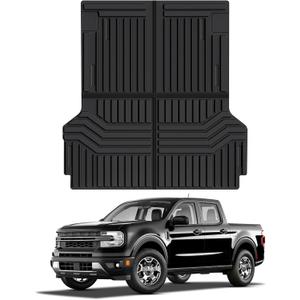 OEDRO Truck Bed Mat Fit for Ford Maverick 2025 2024 2023 2022 Hybrid & Gasoline (4.5FT, 54.4"), Heavy Duty TPE All Weather Truck Bed Liner Custom Fit Maverick Pickup Car Bed