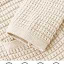 PRETTYGARDEN Women Knit Cardigan Sweaters Fall Fashion Long Sleeve Open Front Button Down Trendy Casual Jacket Winter Clothes (L)