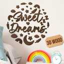 Sweet Dreams Wall Decor Above Bed - Sweet Dreams Signs For Bedroom Art Wall Decor, Wood Signs For Bedroom Decor