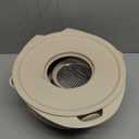 4-1 Colander with Bowl Set - Rotatable Strainers for Kitchen, Food Strainers and Colanders, Funny Presents for Women, Fruit Cleaner, Veggie Wash, Aesthetic Kitchen Gadget Essentials - Beige