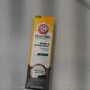 ARM & HAMMER Essentials Fluoride-Free Toothpaste Whiten + Activated Charcoal-3 Pack of 4.3oz Tubes, Clean Mint- 100% Natural Baking Soda