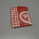 Valentine's Day Table Runner 13 x 72 Inch,Rustic Kitchen Dining Table Decoration Romantic Anniversary Wedding Decor for Indoor Outdoor Home Party Couples Gifts