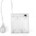 Portable Battery to USB Powered Pack for 5V-6V LED Neon Sign, Power Supply Battery Converts USB Converter Neon Lights Power Operated Box for Home Office Garden Yard Use, Pack of 2