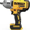 DEWALT 20V MAX Cordless Impact Wrench, 1/2 Impact Gun, High Torque with Hog Ring Anvil, Tool Only (DCF900B)