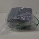 YIHOUSE Memory Foam Bath Mat Set, Non Slip Bath Mats, Super Soft and Water Absorbent, Machine Washable U Shape Toilet Mats, Dark Blue (3pieces)