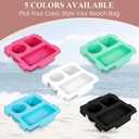 Half Topper Tray Accessories for Bogg Bag X-Large, Waterproof EVA Phone Holder & Top Cup Holder Fit for Stanley Cup 40oz - Organizer & Tray Topper for Bogg Bag (Pink)