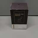 Automatic Soap Dispenser Liquid Touchless: 9oz Plastic Black - Rechargeable Electric Smart 3-Level Adjustable Modern Auto Soap Dispenser - Bathroom Kitchen Hand Dish Lotion