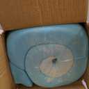 PERLECARE 3 Inch Twin Memory Foam Mattress Topper, Cooling Gel Infused Mattress Pad, Ventilated Bed Topper for Pressure Relief, CertiPUR-US Certified, Dorm Room Essentials, Blue