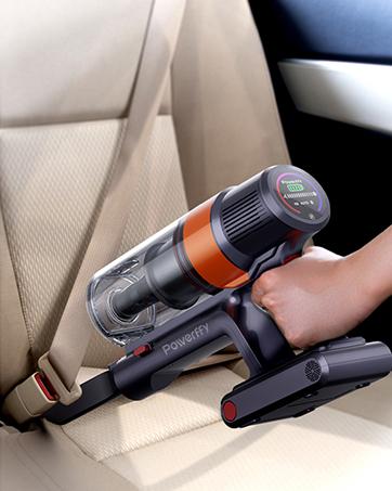 Cordless Vacuum Cleaner, 40KPA Stick Vacuum Cleaner 450W Powerful Vacuum Cleaners, Up to 55 Mins Runtime 1.5L Dust Cup Lightweight Vacuum Cleaners for Home Carpet Pet Hair Hard Floor