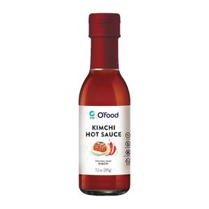 2 x Ofood Korean Hot Sauce Variety  [Kimchi]  Authentic Korean Condiment for Cooking, Dipping, BBQ, Noodles & More | Bold, Spicy & Tangy Flavors in Glass Bottle (1 Pack, Kimchi)