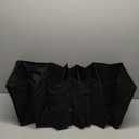 Whitmor 5 Section Closet Organizer - Hanging Shelves with Sturdy Metal Frame, Black