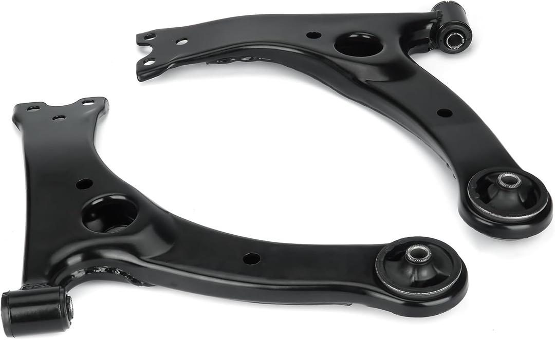 Front Left Right Lower Control Arm w/Ball Joint Assembly Fit for 2003-2013 Toyota Matrix Corolla 2000-2005 Celica 2003-2008 Pontiac Vibe K640360 K640361-2pc Set