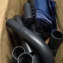 Elevated Dog Bed, Raised Outdoor Dog Bed for Extra Large Sized Dog, Portable Cooling Pet Cot with Breathable & Washable Mesh, Indoor & Outdoor Pet Hammock with Skid-Resistant Feet. (XL(48.80"x35.80"x8.00), Black)