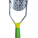 Stainless Steel Potato Ricer Masher with Non-slip Handle for Easy Mashing and Pressing Rust-resistant Kitchen Tool for Potatoes and Vegetables Easy to Clean for Home Use