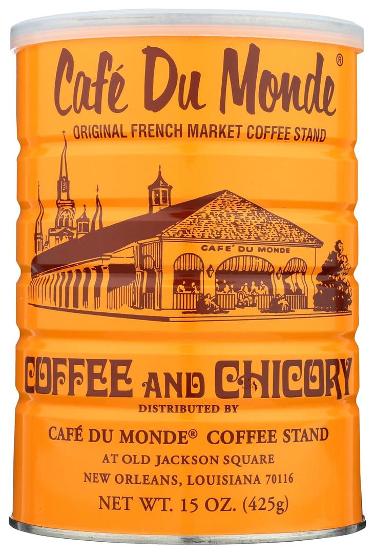 Cafe Du Monde Coffee Chicory, 15 Ounce Ground (EXP 09/17/27)