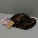 Honey Blonde Wigs for White Women - Missmizz Straight Highlight Brown Wig Human Hair Wigs for White Women can be Restyled to Curly Wigs
