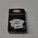 Technivorm Moccamaster #4 White Paper Filters, 100-count per box