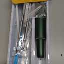 Plaque Remover for Teeth - Electric Toothbrush for Dogs Pet Brush Set,Electric Five Modes + 3 Cleaning Head, Plaque Remover for Teeth Stains for Dogs and Cats (Dark Green, Large) (1 Count (Pack of 1))