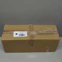 CLBDRESS Belt Organizer, Acrylic Belt Storage Organizer for Closet with Dust Cover, 7 Compartments Belt Box for Drawer, Clear Belt Holder, Display Case for Tie and Bow Tie for Men, Women