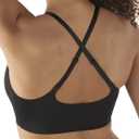 True & Co Women's True Body Triangle Convertible Strap Bra (Black)