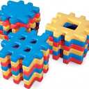 Little Tikes Big Waffle Block Set - 18 pieces, Blue/Red/Yellow