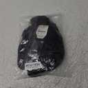 Half and Half Black Braided Costume Wig 19'' Long Black Pigtail Wigs Twin Braids Synthetic Hair for Halloween Party