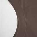 RoseSeek Men's Mock Turtleneck Tank Tops Ribbed Knit Slim Fit Sleeveless Shirts Casual Basic Tee Shirts (Brown, L)