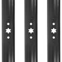 942-04385 Mower Blade for Craftsman Cub Cad et 30" Deck Mini Riders, 3-in-1 Mulching Blade 742-04385 Compatible with Craftsman R1000, Cub Cad et CC30, Troy Bilt TB30, 3 Pack