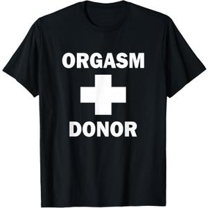 Orgasm Donor T-Shirt, Size 2XL