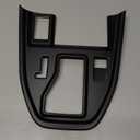 Kolya Center Console Gear Shift Panel Cover Trim Compatible with 2020 2021 2022 2023 2024 2025 Subaru Outback Accessories (Matte Black Without Extra Button)