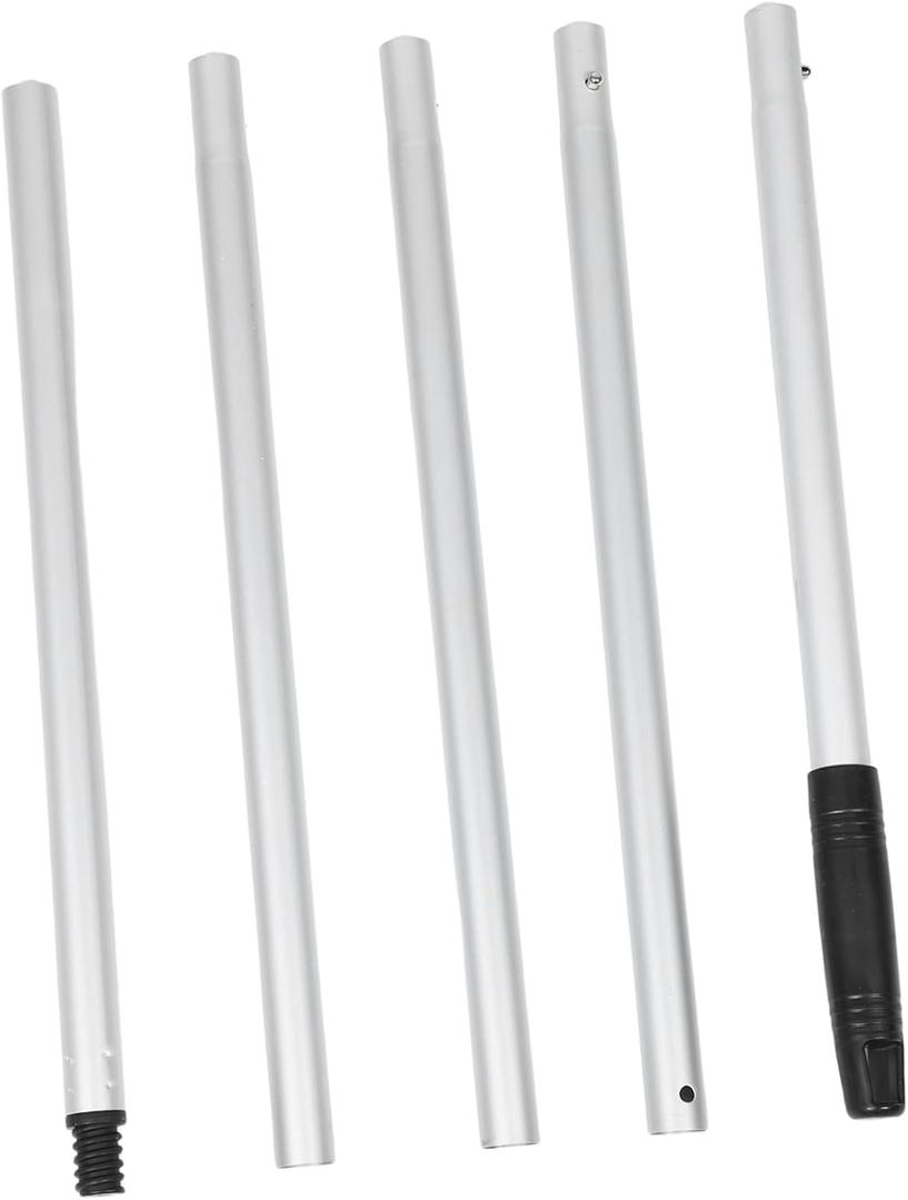 1 Set Light Bulb Changer Pole Telescopic Extension for High Ceiling Easy Assembly Long Reach Home Office Use