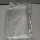 HBlife 6 Pack Closet Organizers and Storage, Clear Shelf Dividers, Vertical Purse Organizer for Closet Perfect for Sweater, Shirts, Handbags in Bedroom and Kitchen, Acrylic Bookshelf for Organization