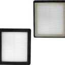 107315 HEPA Vacuum Filter Replacement for ProTeam Twin Pack Filter Compatible with Proteam Super Coach Pro 6, Super Coach Pro 10,ProVac FS 6 and GoFree Flex Pro Vacuum - 2 Pcs