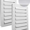 Heavy Steel Shipping Containers Vents with Screens, Increase Air Circulation, Prevents Condensation and Overheating, Suitable for Container Houses, Containers, Offices and Cabins (2-Pack)