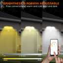 JJC Security Floodlight Camera Outdoor,1080P Smart Motion Sensor Outdoor Lights with Camera(4 Working Modes), 110dB Siren 25W 2200 Lumen Brightness, IP65 Weatherproof, 2-Way Talk
