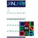 3 x TF Publishing 2026 Big Print Wall Calendar - Large Grids for Appointments and Scheduling - Vertical Monthly Wall Calendar 2026 with Premium Matte Paper for Home and Office Organization - 12in x 12in