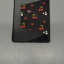 for Samsung Galaxy Tab A9+ Case - 360 Degree Rotating Stand Folio Smart Cover with Pencil Holder for Women Girls, Cherry and Bow for Samsung A9 Plus Tablet Case 11 inch, SM-X210/X216/X218