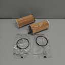 2 Pcs Oil Filter Compatible With 2016-2023 118i 230i 330i 430i 530i 740e X3 X4 Z4 GR Supra, Replace#HU6014Z, HU6014/1Z, 11428575211