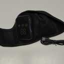 Cordless Ankle Massager for Pain Relief, Foot Ankle Massage, Ankle Heating Pad, Heated Ankle Wrap, Foot Renew Massager for Neuropathy, Ideal for Home, Travel, Everyday Use, Black