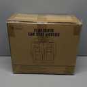 FH Group Three Row Striking Striped Full Set Car Seat Covers, Airbag Compatible & Split Ready – Universal Fit for Cars Trucks & SUVs (Gray) FB036217