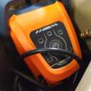 Pressure Washer 5000PSIIMAX Touch Screen Adjustable with Anti-Tipping Technolog, Spray Handle Smart Control, 5-Nozzle Set, for Cars//Home/Patios, Orange