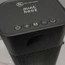 Minthouz Space Heater - 1500W PTC Ceramic Tower Heaters for Indoor Use with Adjustable Thermostat, Timer and Remote Control, Quick 1s Heat-up 70 Oscillation Electric Heater for Office, Bedroom, Room